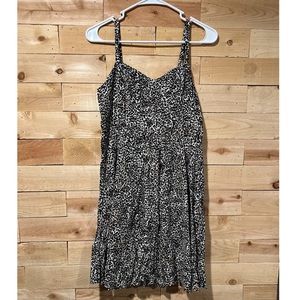 Old Navy leopard cami dress